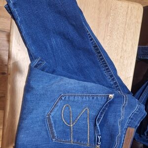 Seven7 Dark Blue Skinny Jeans